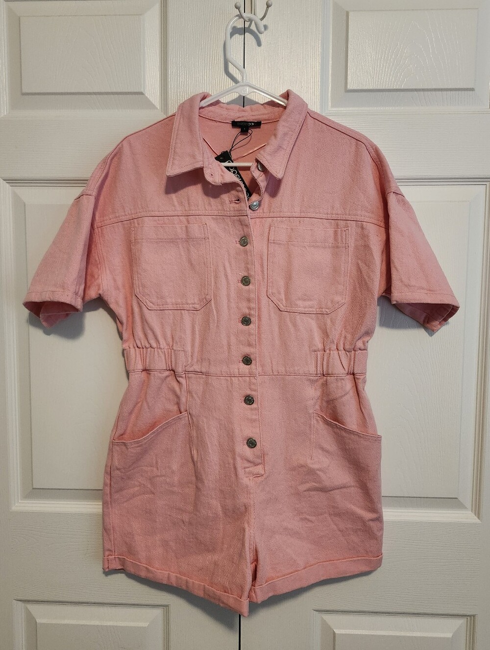 Papermoon Coral Pink Cotton Top